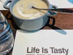 奶油菌菇汤-西堤牛排(合肥之心城店)