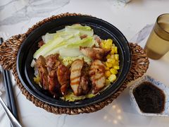 煲仔饭双拼香肠拼鸡腿-堂屋糖水店(愚园店)