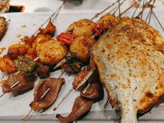 -宝记烧烤·碳锅羊肉·羊蝎子火锅·夜食社(文体路创始店)