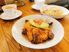 牛油果炒饭配烤牛肉-1901 Cafe(西四店)