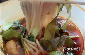 Braised Snow Cabbage Rice Noodles