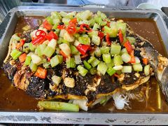 豆豉味烤鱼-锦尚阁烤鱼•天津菜(宣武门胡同店)