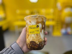 土红糖地瓜圆鲜奶茶-奶茶狗(旧梦店)