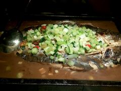 -探鱼·鲜青椒爽麻烤鱼(三水广场店)