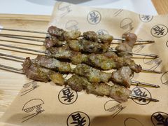 西北钢签羊肉串-百晟香·兰州牛肉面(景泰美食城店)