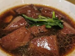 金蒜韭菜豬紅-稻香酒家·33年老字号·港式粤菜(富邦中心店)