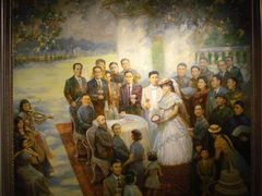 徐纯中·油画《杜重远结婚》-上海虹桥当代艺术馆