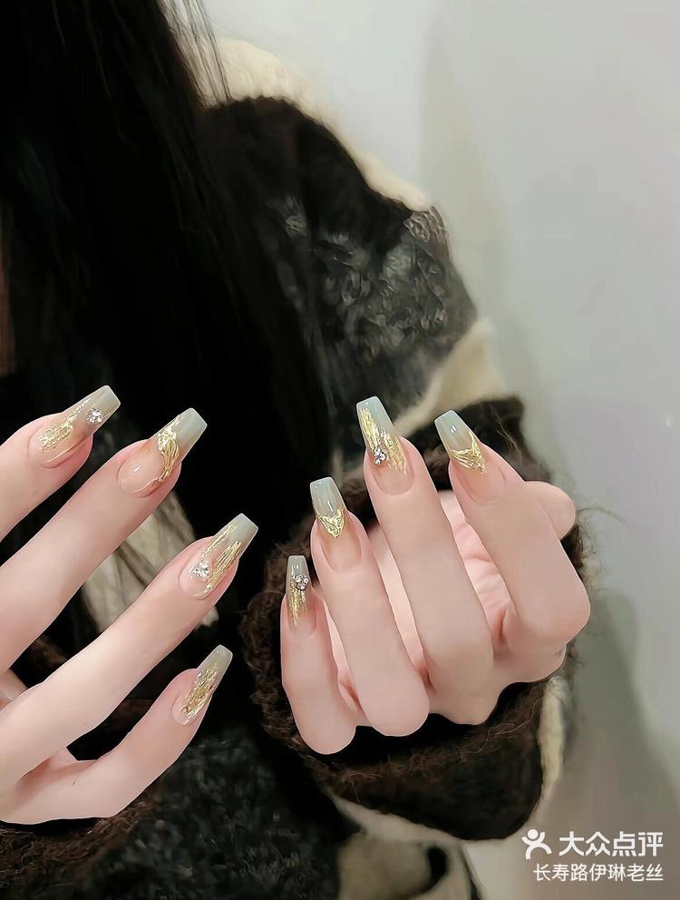 伊琳美甲延长甲款式合集