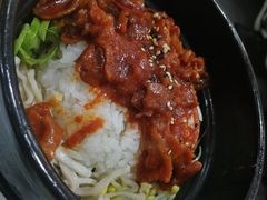 牛板筋石锅拌饭-禾谷韩餐(热带海洋学院店)