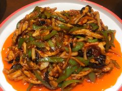 鱼香鸡丝-渔民船说·北塘海鲜·天津菜·海肠捞饭(北塘古镇店)