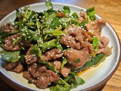 秘制香醋拌牛肉-金苑酒家·客家菜·广东老字号(万象店)
