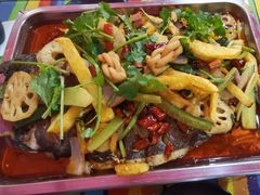 香辣烤鱼-大湾金牌万州烤鱼(沙河店)