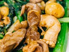菜心炒鸡杂-友联菜馆(杉木栏路店)