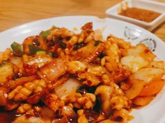 铁板烤鱿鱼-同堂韩国料理炭火烤肉(彩虹广场店)