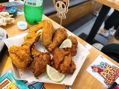 酱油、甜辣、蒜蓉三拼炸鸡-BOPEYE·波派炸鸡(河西中央商场店)