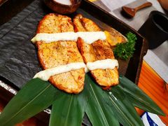 黄油香煎三文鱼-文三酒肆自助放题(新街口友谊广场店)