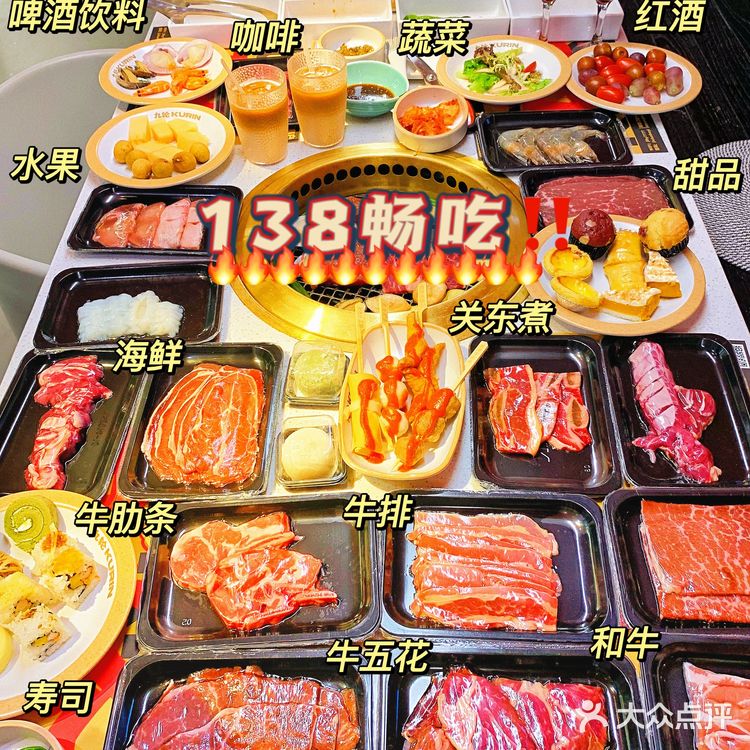 武汉📍烤肉把我香迷糊了呀[色]我真的吃爽了‼️