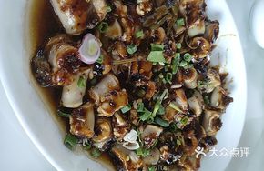 Steamed Pig Intestine with Fermented Black Bean Sauce