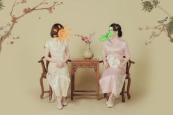 -时光纪亲子全家福照相馆(静安店母女写真父母纪念照)