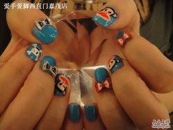 爱手爱脚彩绘光疗甲-摩睫+皮肤管理·科学美容中心