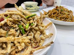 干炸茶树菇-老四川平头酸菜鱼(衙前店)