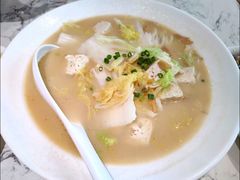 骨汤豆腐炖白菜-谷连天八宝粥家常菜(正定店)