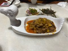 葱爆羊肉-七百岁羊肉馆(环球港店)