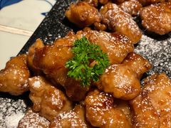 雪花糖醋里脊-绿茶餐厅(王府井永宁门店)