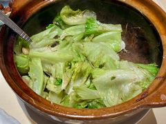 秘制虾膏啫生菜胆-侨美食家·粤菜(体育西路店)