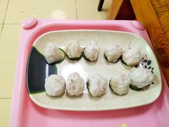 自制虾滑-四爷捞锅·潮汕牛仔骨火锅(泉城路店)