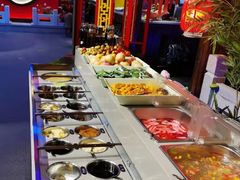 自助取餐区-袍家大院重庆火锅(文安路店)