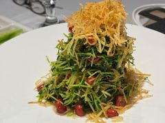 巧拌豆苗-四季民福烤鸭店(王府井灯市口店)