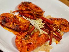 干煎美极罗氏虾-猪肉婆私房菜(华侨城店)