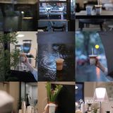 店内位置不大，但是你可以躺在露营椅上