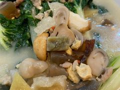 上汤时蔬-台山美食一绝阿四台山黄鳝饭(阿四创作店)