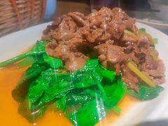 芥兰炒牛肉-潮中人·潮州菜(益乐路店)