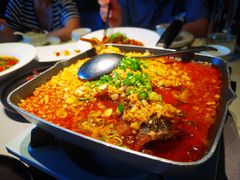 蒜香烤鲈鱼-柴门头啖汤·经典川菜·慢火汤品(锦城万达店)