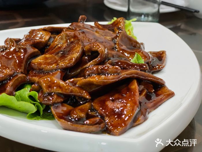 壶园美食·淮扬菜(东圈门店)酱爆猪肝图片