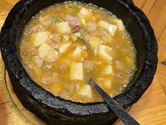 海胆石锅豆腐-院子餐厅·大锅菜·老杭帮(桥西直街店)