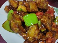 -北京龙庆四季香农家饭庄·灶台鱼·碳烤虹鳟鱼(龙庆峡店)