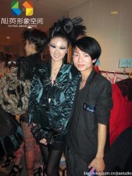 旭英形象空间—明星合作合影-旭英形象空间