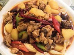 新疆大盘鸡-新疆红柳花餐厅(新洲店)