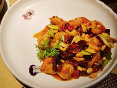 宫爆渤海虾球-稍可轩博物馆餐厅