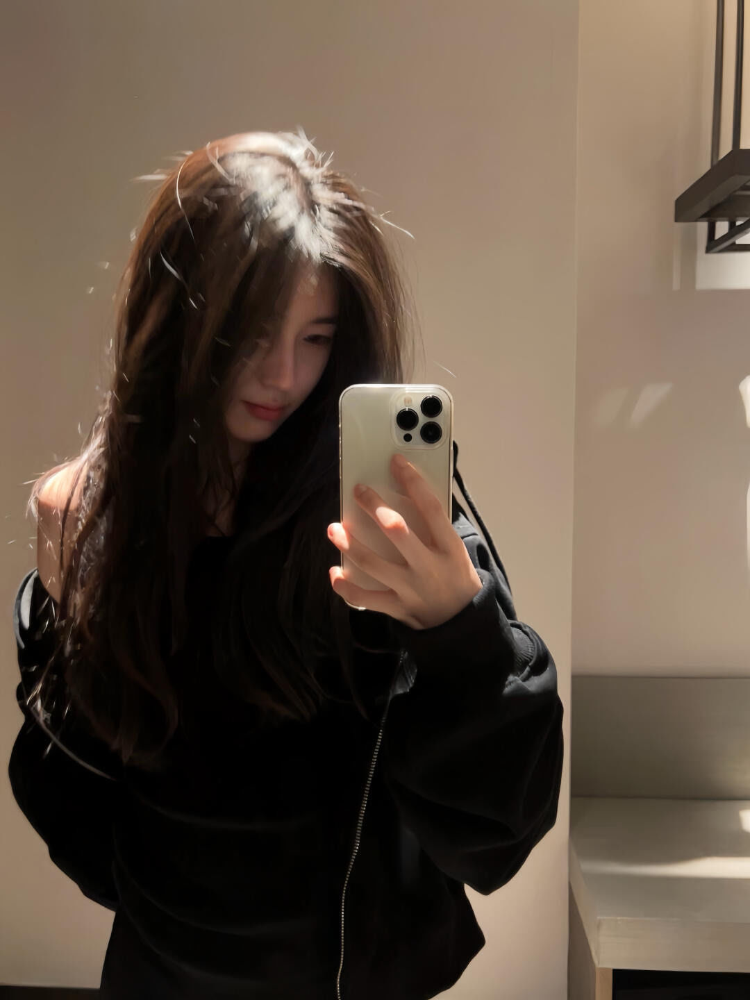 晚餐前的小自拍