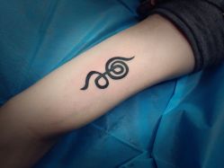 手臂内侧-幸运7纹身刺青Lucky7tattoo