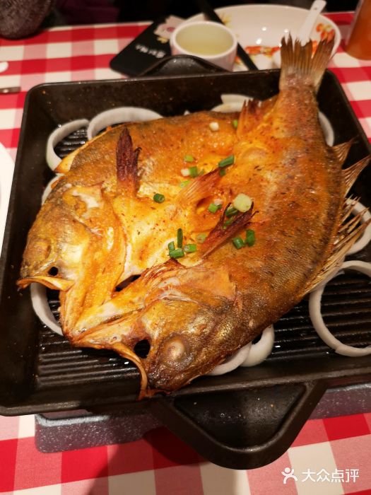 西貝莜麵村(華聯上地店)蔥香烤魚圖片