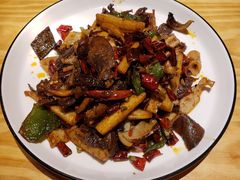 椒香炒牛肚牛舌-十三式重庆江湖菜(金茂览秀城店)