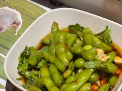 香辣毛豆-木屋烧烤(创意园店)