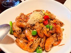 传统油爆虾-杭州西子湖四季酒店·金沙厅