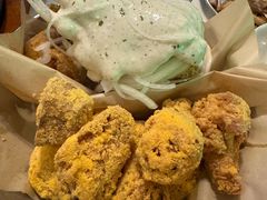 黄油蒜炸鸡翅-富乐满韩国正宗炸鸡韩国料理(虹泉路店)